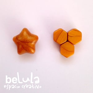 Image of Minilacre de colores en forma de estrella