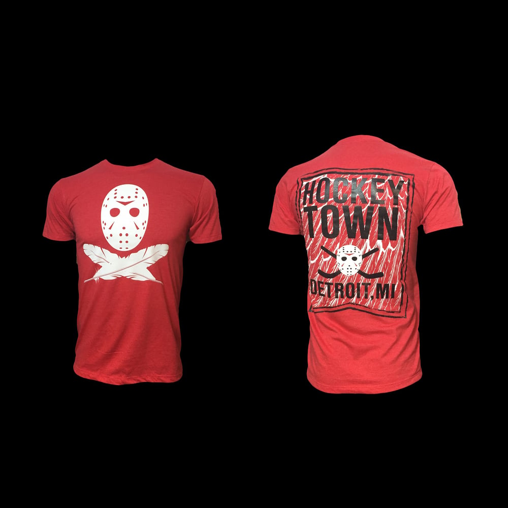 Image of Hockeytown | T-shrit (Red Heather)
