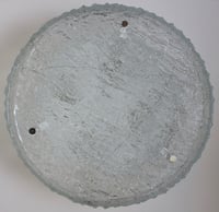 Image 5 of 19" Drum-Shaped Glass Flush Mount by Kaiser
