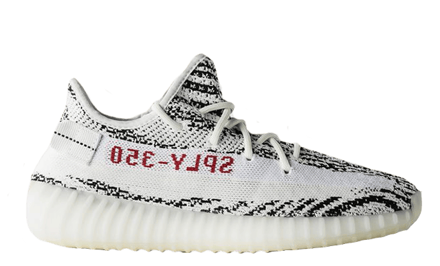 Image of Adidas Yeezy 350 V2 Boost "Zebra"