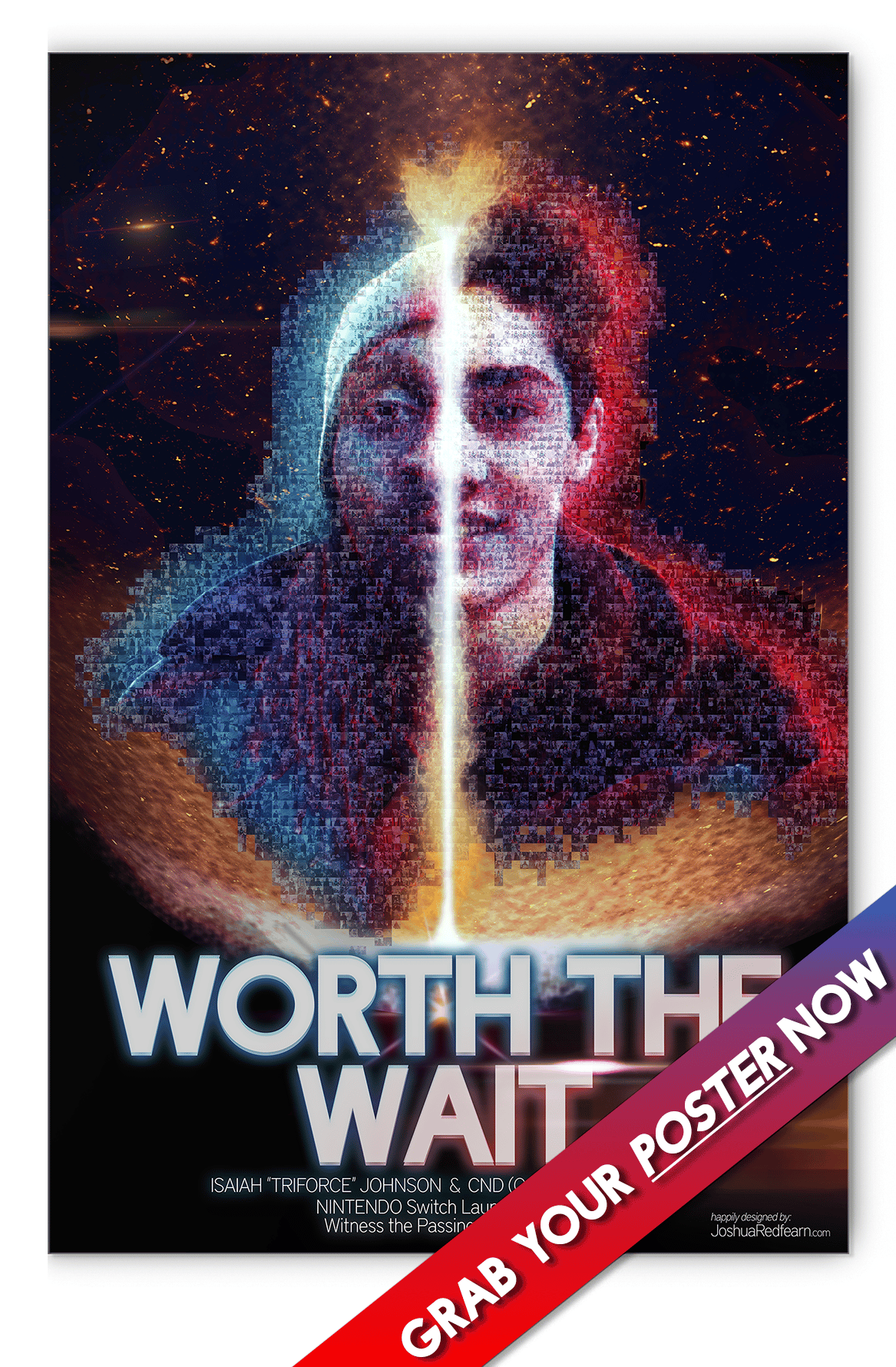 Image of CND & Triforce - Worth The Wait Poster 12x18