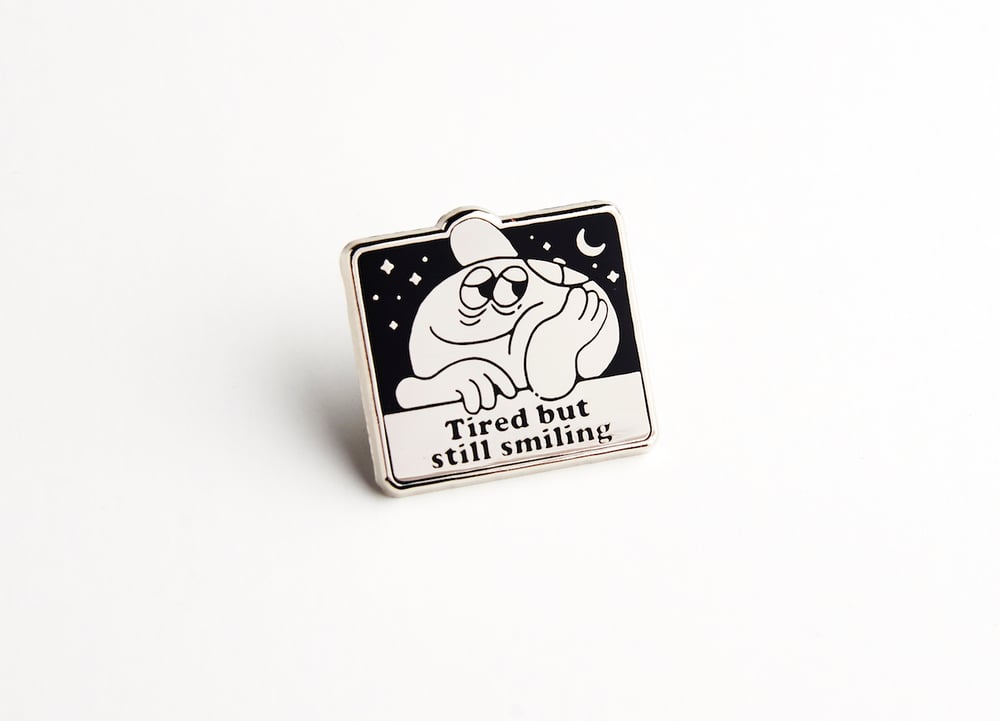 Image of Still Smiling pin (hard enamel)