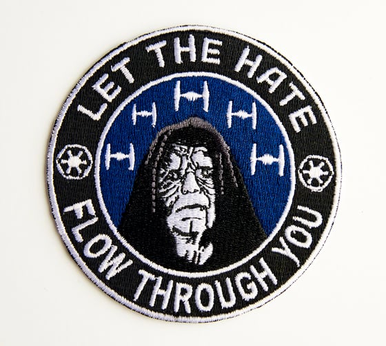 Image of Emperor Palpatine "Hate" patch