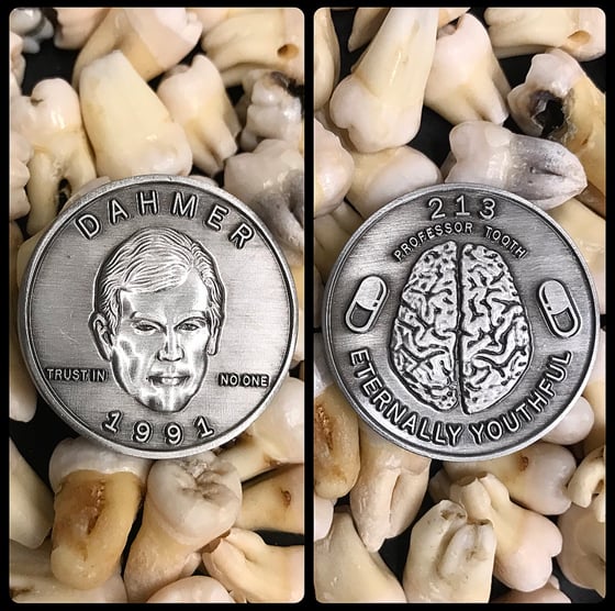 Image of Serial Killer Jeffrey Dahmer Coin