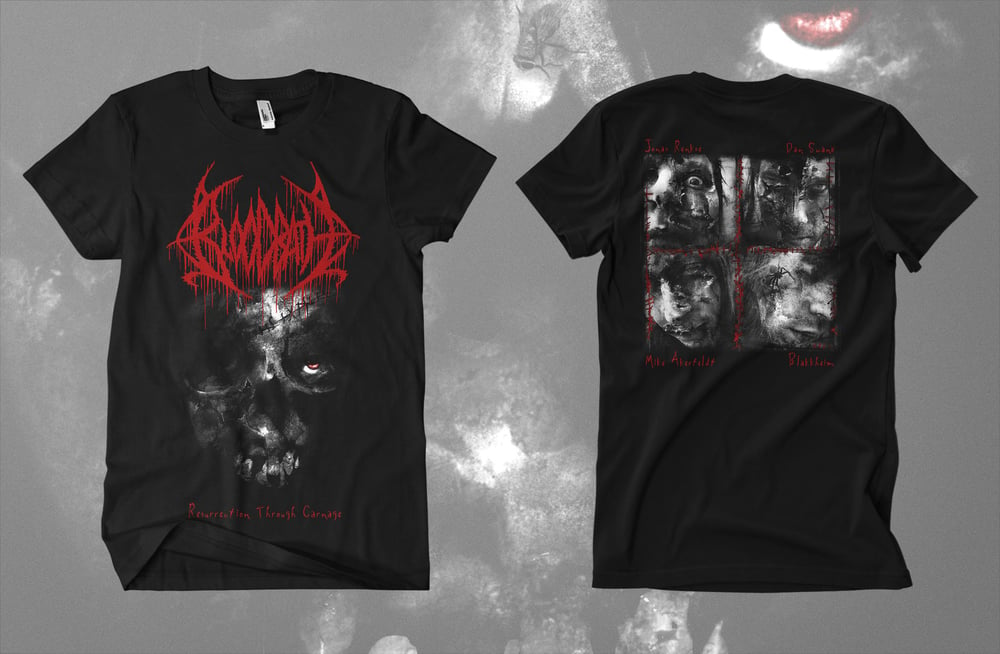 Image of BLOODBATH - 5 Designs Merch