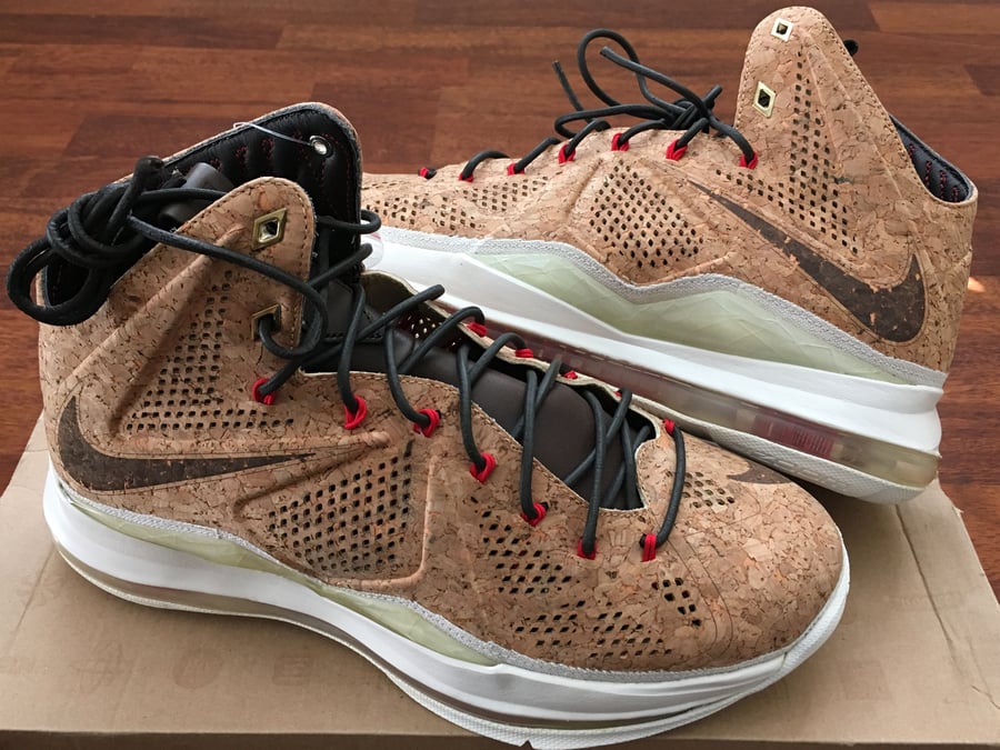 Image of Nike LeBron 10 EXT QS Cork size 8.5
