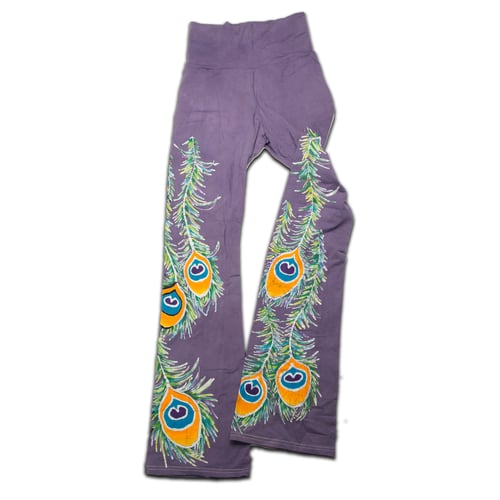 Image of Peacock Yoga Pants 