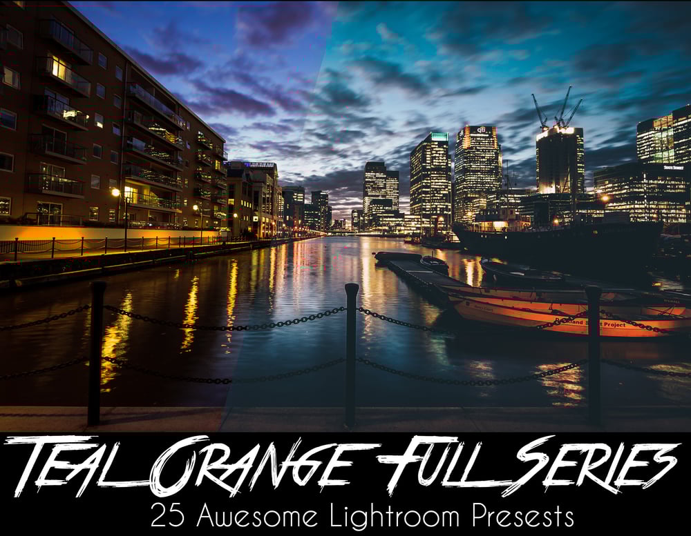 Image of Teal Orange - 25 Awesome Lightroom Presets for $5