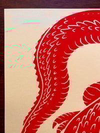 Image 5 of 'Crawler' Special Edition Fiery Red Blockprint