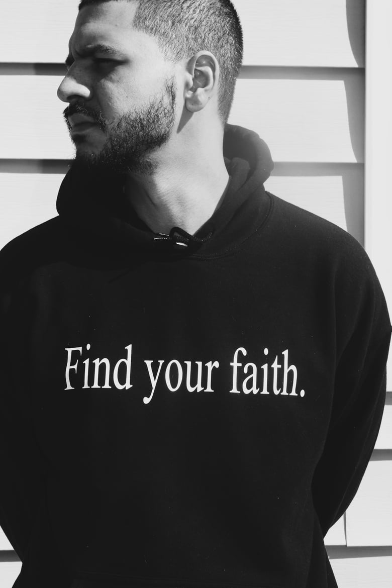 Image of Find Your Faith Hoodie (Black)