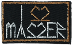 Image of I LOVE MASZER - Patch