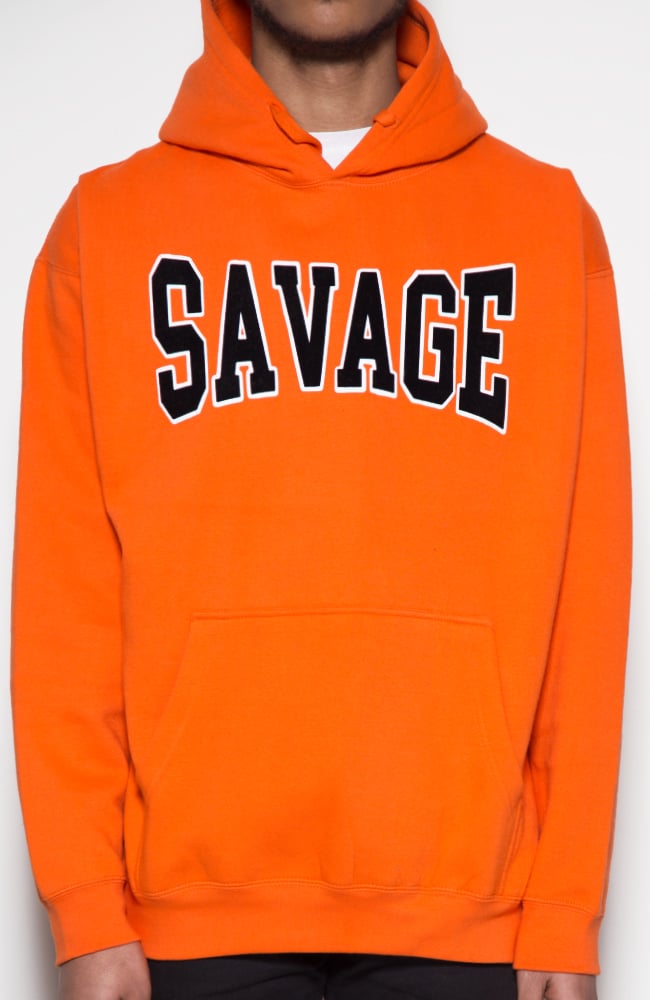 Savage yellow hoodie sales