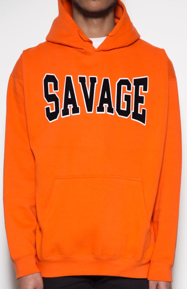 Image of Savage HS Hoodie (orange)