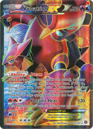 ☆PSA10☆【ボルケニオンEX/SR/初版】VOLCANION 055/054 - メルカリ