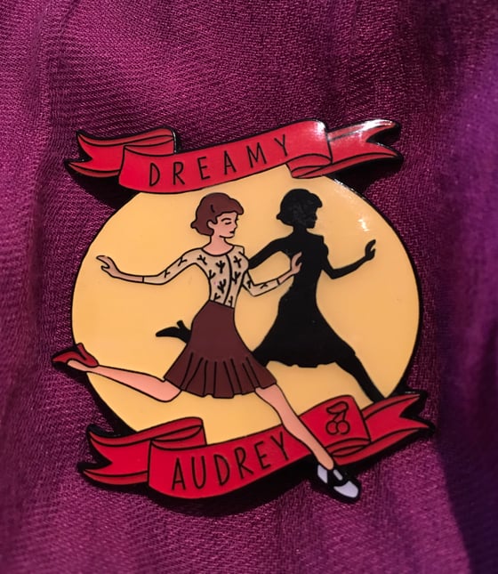 Image of Audrey Horne Enamel Pin