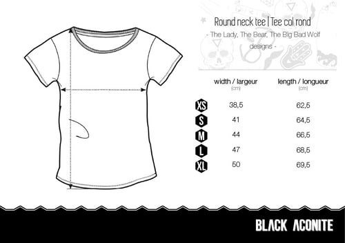 Image of The Bear - Tee-shirt col rond femme