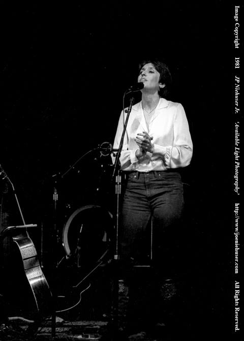 Image of Original 1981 Joan Baez Limited Edition Fine Art Print