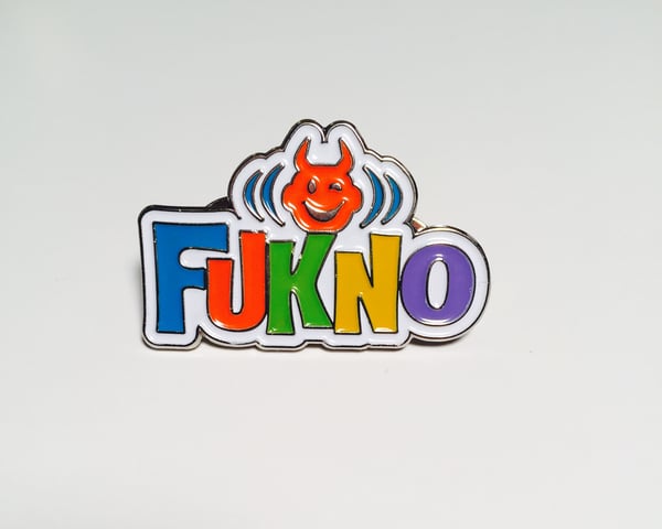 Image of FUKNO (CLASSIC) Enamel Lapel Pin