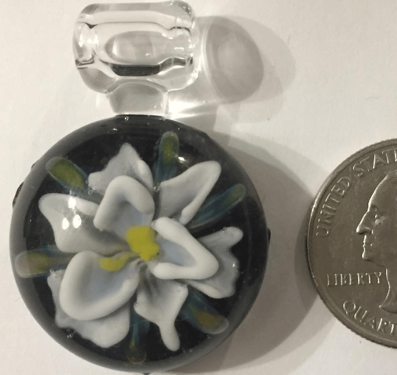 Image of White and Blue Pendant