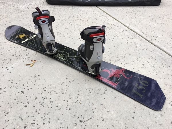 Image of Rook Psycho-Active 156cm Alpine Carving,Race Snowboard with Sony Houmer Race bindings 