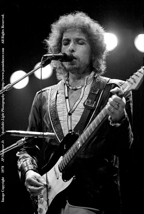 Image of Original 1978 Bob Dylan Limited Edition Fine Art Print