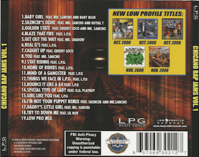 CHICANO RAP lowlowセレクトアルバム　非売品　CD-R 6枚 CHICANO RAP lowlowセレクトアルバム 非売品 CD-R 6枚 【公式通販】