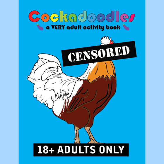 Image of Cockadoodles: A VERY Adult Activity Book