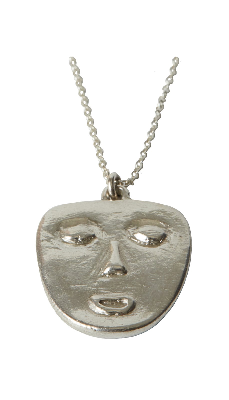Mask Necklace silver / Re.Elle
