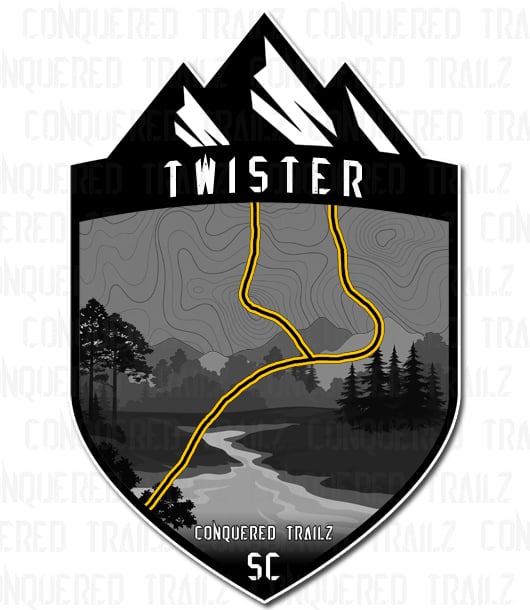 Image of "Twister" Trail Badge