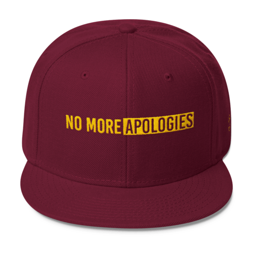 Image of No More Apologies Hat (Snap-Back)