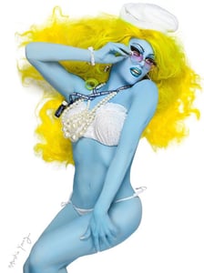Image of Willam! Smurfette Pin-up