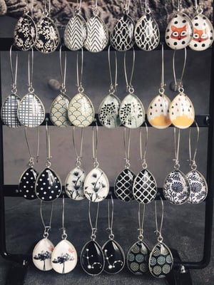 Image of Boucles Goutte B&W