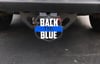 "Back The Blue" Hitch Cover