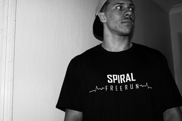 Image of Spiral Freerun Limited Edition ECG T-Shirt