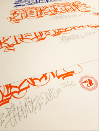 Image 3 of Serigraphy "4 barrel"  