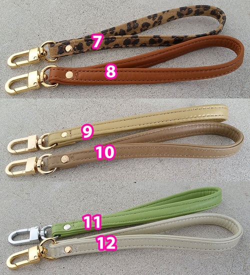 Image of Free* Accessory Wrist Strap Promotion - Genuine Leather or Suede - Choose Your Color & Hook Finish