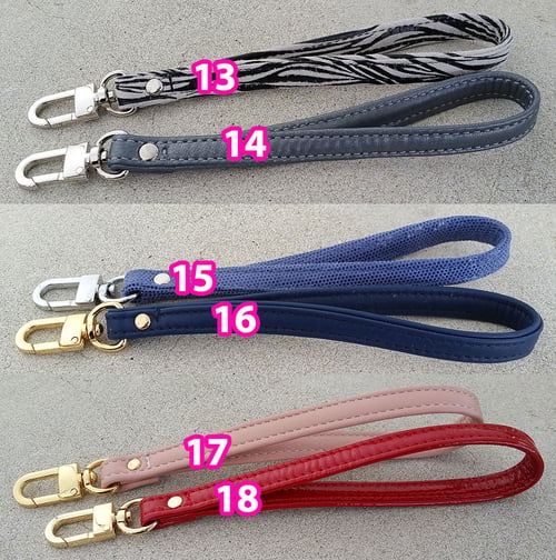Image of Free* Accessory Wrist Strap Promotion - Genuine Leather or Suede - Choose Your Color & Hook Finish