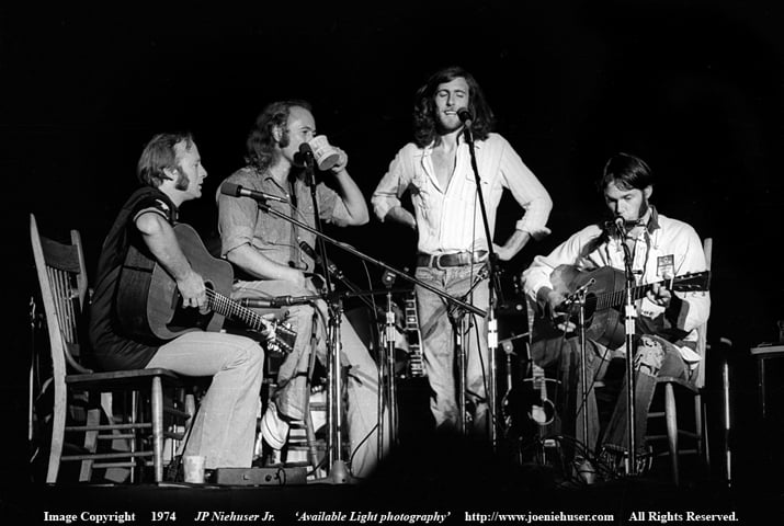 Image of Original 1974 Crosby, Stills, Nash & Young Limited Edition Fine Art Print