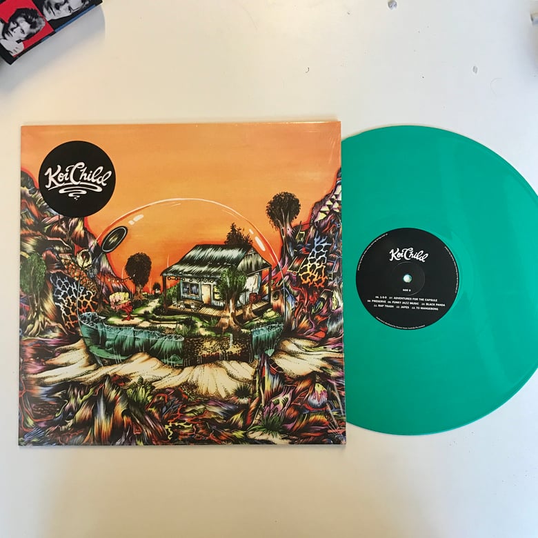 Image of Koi Child - Limited Edition 12" Teal Vinyl