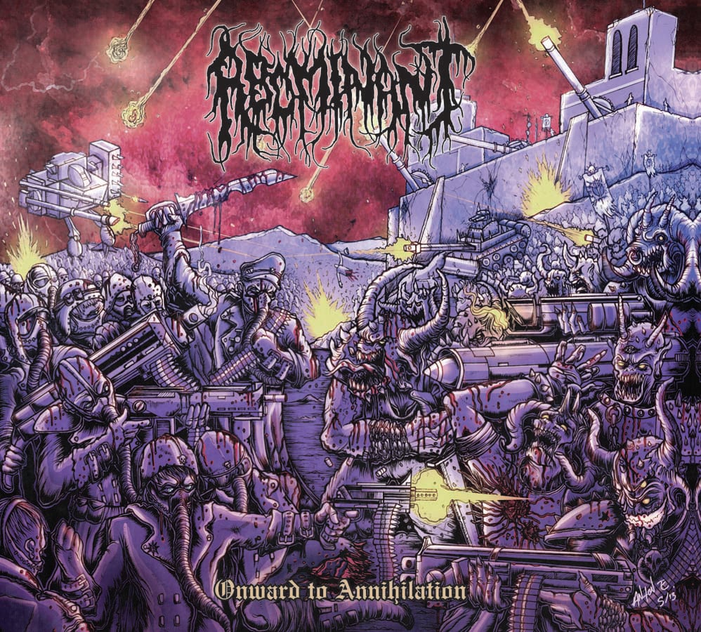 Image of ABOMINANT " Onward To  Annihilation  " CD