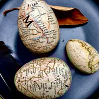 Image 1 of Eggs - music, text and map - sold out