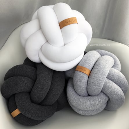 Image of LUXE KNOT CUSHION