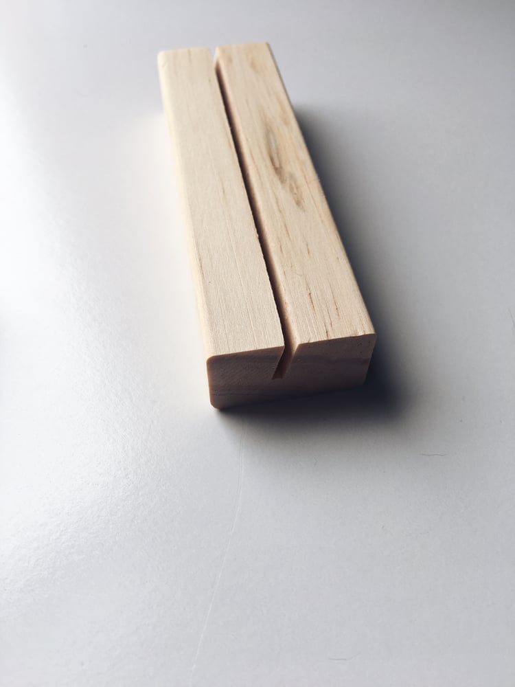 Image of Wood Photo Block