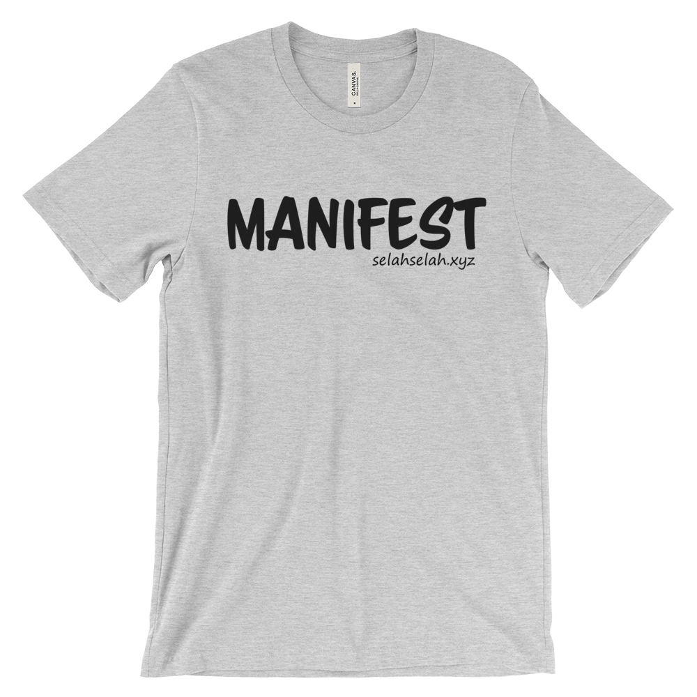 Image of Manifest Unisex Tee - Black Print