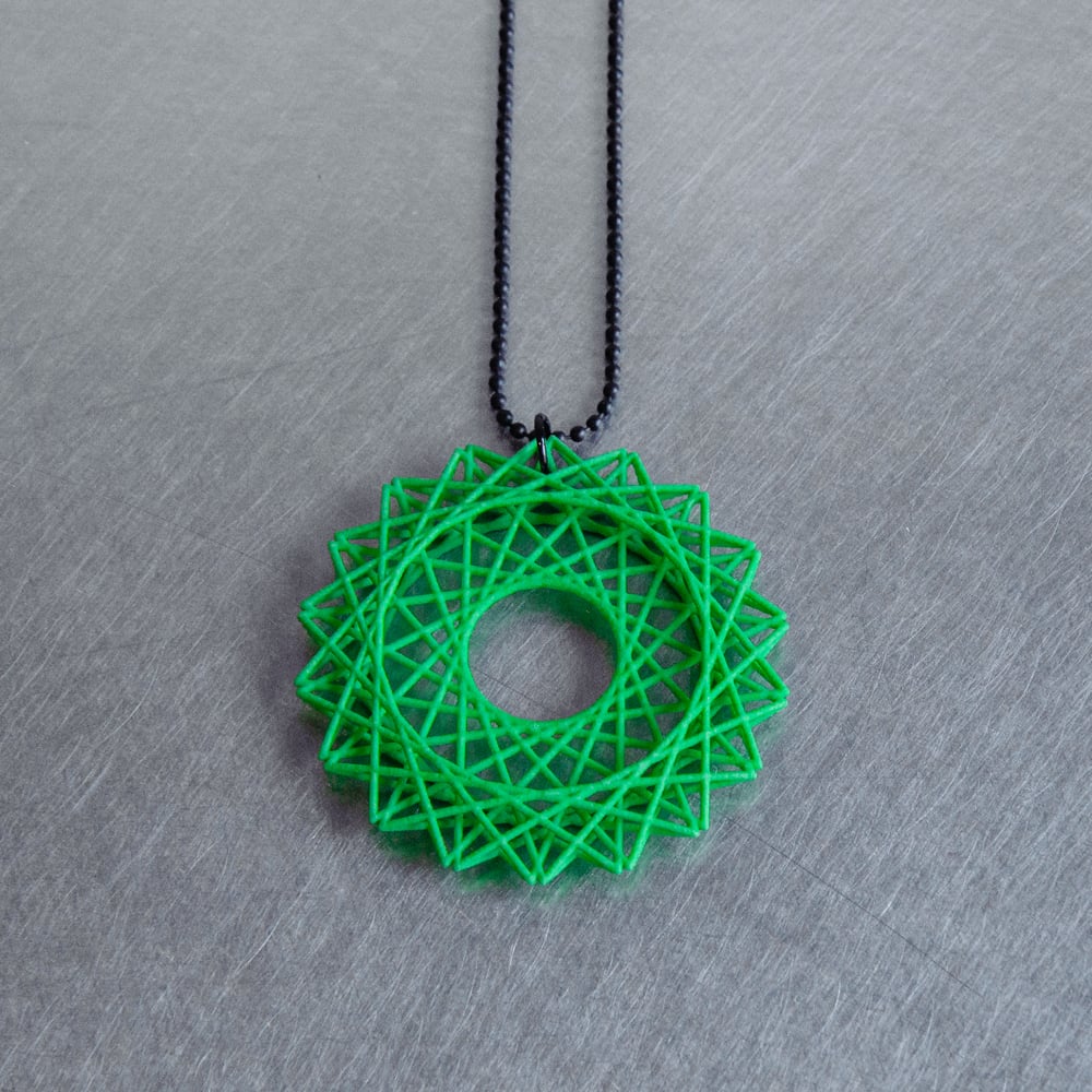 3D printed necklace STAR B / Studio-ePosh