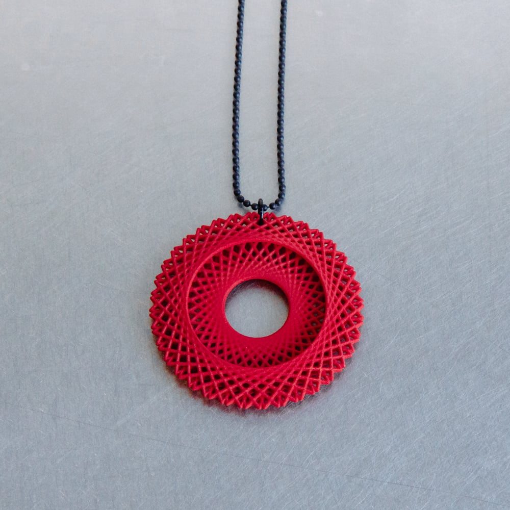 Skylines Pendant: 3D Printed Plastic – Carol-lynn Swol Jewelry Design