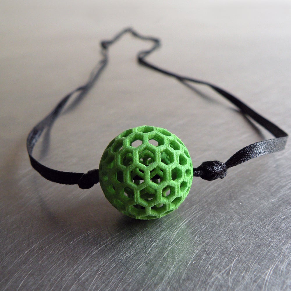Image of 3D printed bead BEHAVE