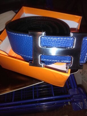 Hermes on sale replica belt