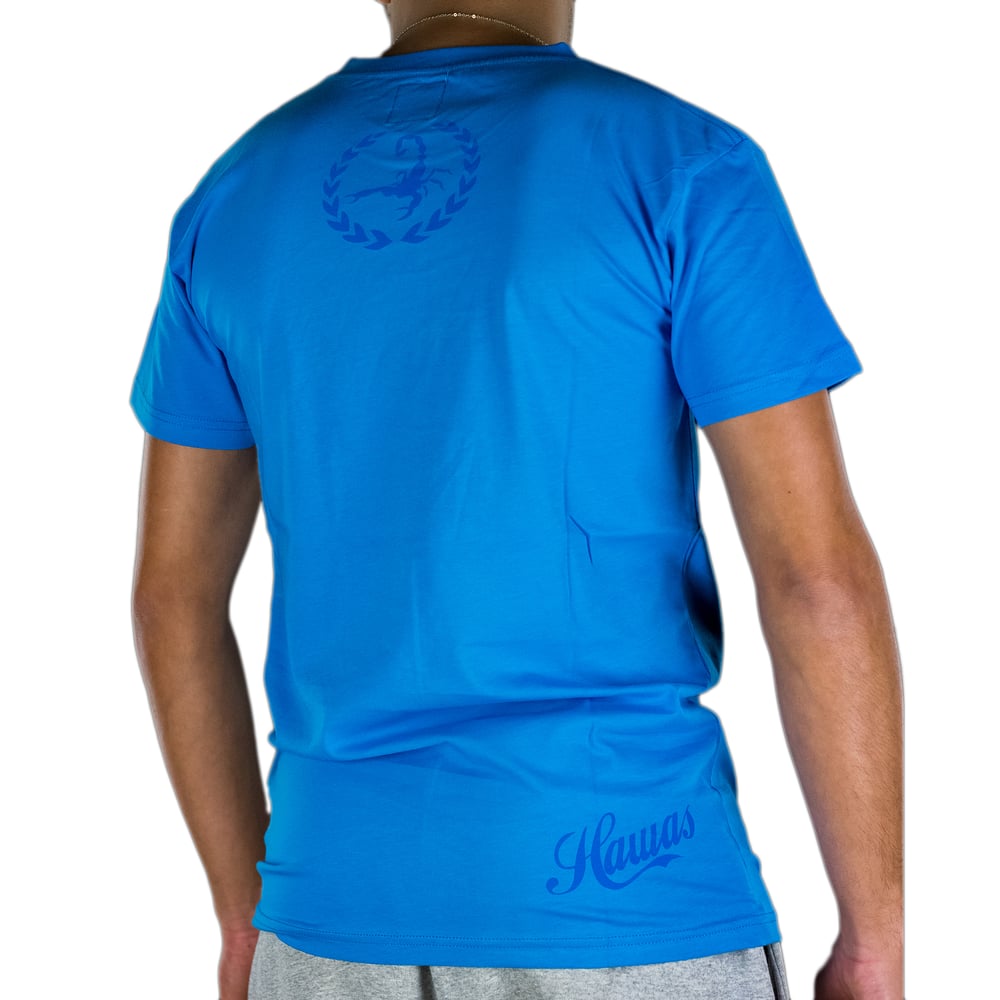 Image of T-SHIRT BLEU HC CLASSICS