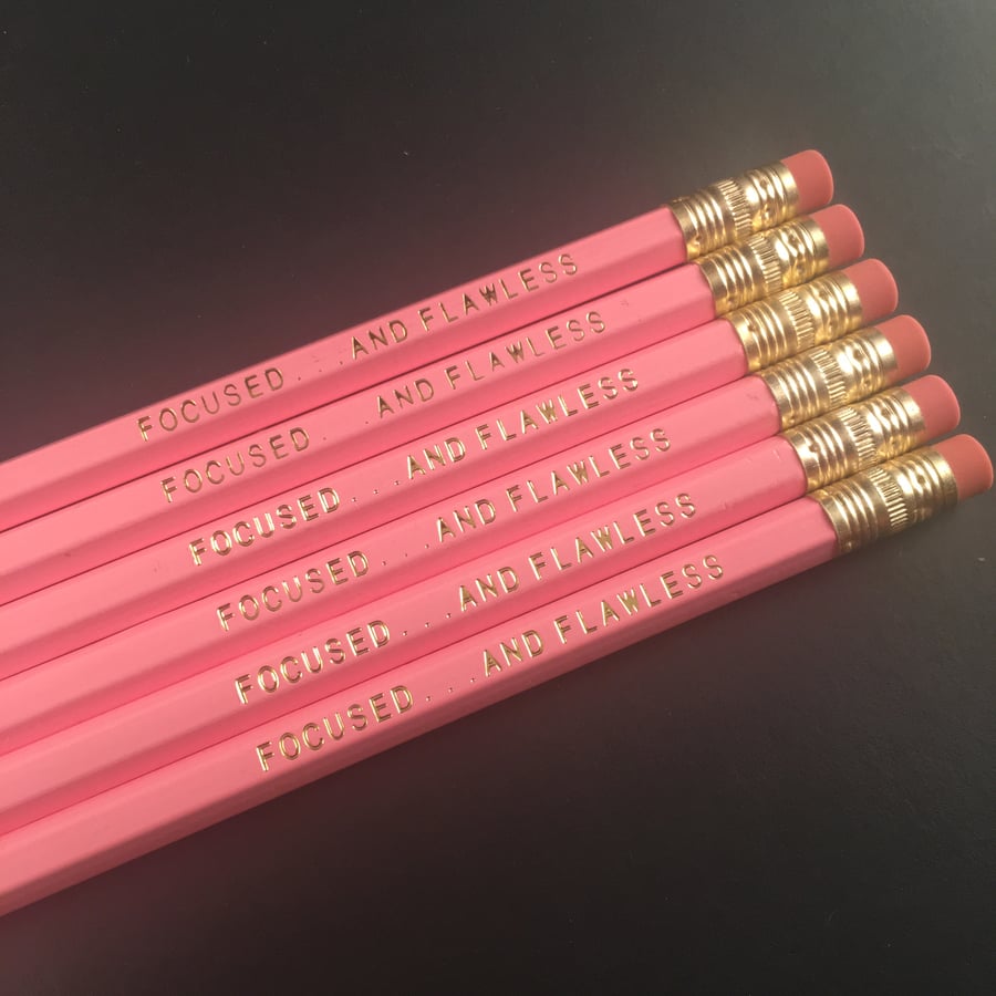 Image of Pencils - FOCUSED... AND FLAWLESS